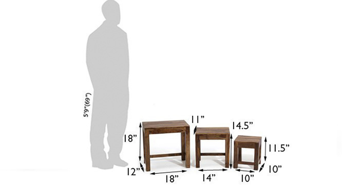 Napolian Nested Stools